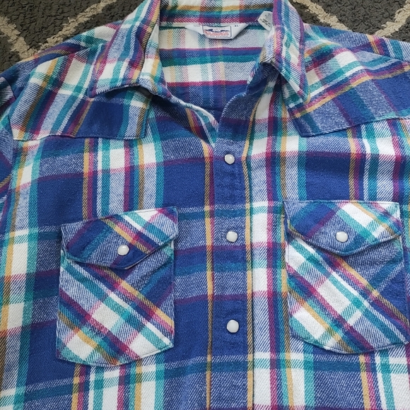 • Vintage Flannel By Dakota Five Brothers• XL - Picture 2 of 7